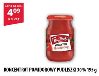 Eurocash KONCENTRAT POMIDOROWY PUDLISZKI 30 % 195 g oferta
