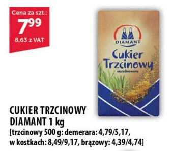 Eurocash CUKIER TRZCINOWY DIAMANT 1 kg oferta