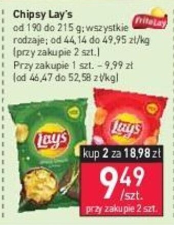 Stokrotka Chipsy Lay's 190-215g oferta