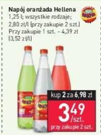 Stokrotka Napój oranżada Hellena 1,25 l oferta