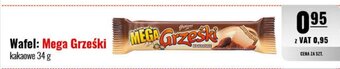 Eurocash Wafel Mega Grześki 34g oferta