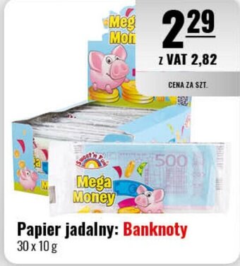 Eurocash Papier jadalny Banknoty 10 g oferta