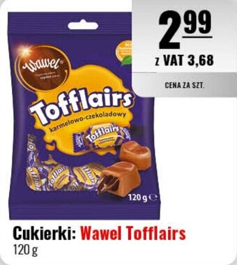 Eurocash Cukierki Wawel Tofflairs 120 g oferta