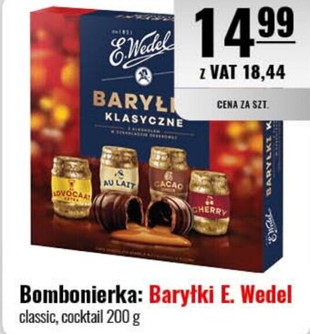 Eurocash Bombonierka Baryłki E. Wedel 200 g oferta