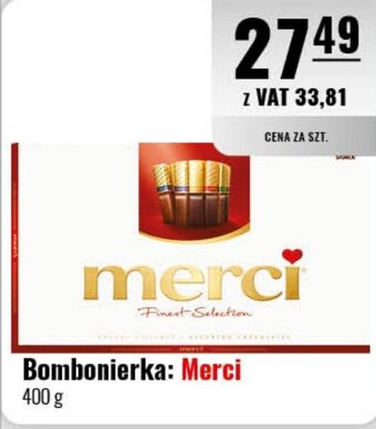 Eurocash Bombonierka Merci 400g oferta