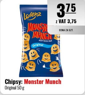 Eurocash Chipsy Monster Munch 50 g oferta