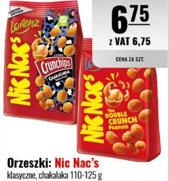 Eurocash Orzeszki Nic Nac's 110-125 g oferta