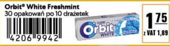 Eurocash Orbit White Freshmint oferta