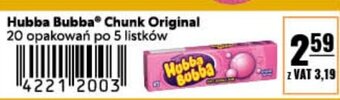 Eurocash Hubba Bubba Chunk Original oferta