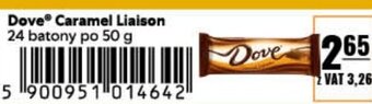 Eurocash Dove Caramel Liaison 50 g oferta