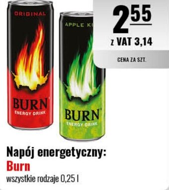 Eurocash Napój energetyczny Burn 0,25l oferta