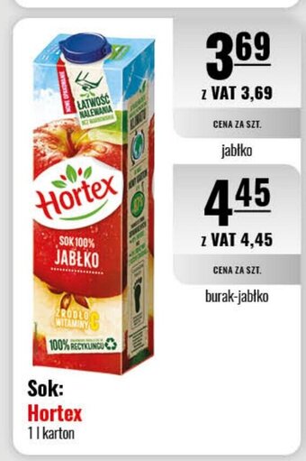Eurocash Sok: Hortex 1l oferta