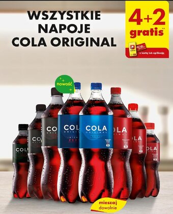 Biedronka WSZYSTKIE NAPOJE COLA ORIGINAL oferta