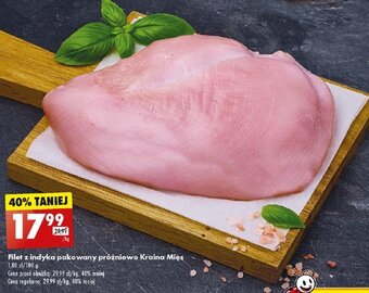 Biedronka Filet z indyka pakowany próżniowo Kraina Mięs 1kg oferta