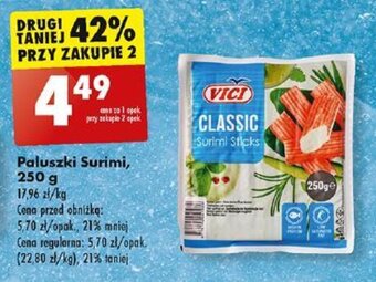 Biedronka Paluszki Surimi 250g oferta