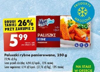 Biedronka Paluszki rybne panierowane 250 g oferta