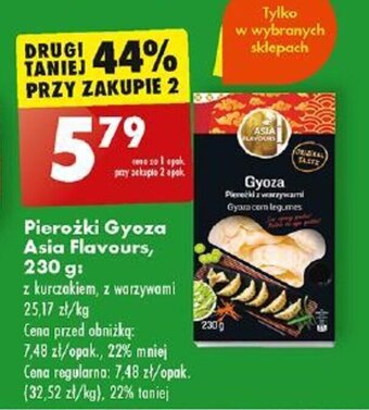 Biedronka Pierożki Gyoza Asia Flavours 230 g oferta