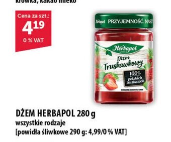 Eurocash DŻEM HERBAPOL 280 g oferta