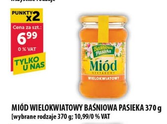 Eurocash MIÓD WIELOKWIATOWY BAŚNIOWA PASIEKA 370 g oferta