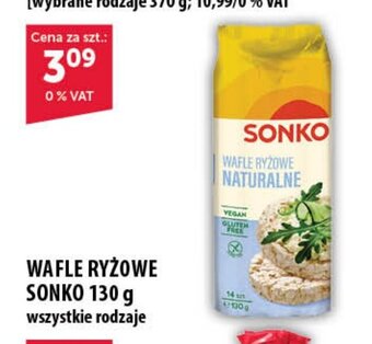 Eurocash WAFLE RYŻOWE SONKO 130 g oferta
