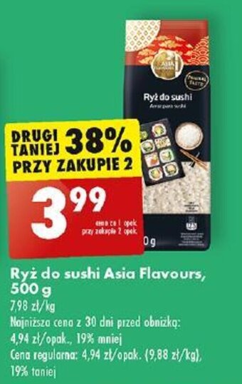 Biedronka Ryż do sushi Asia Flavours 500 g oferta