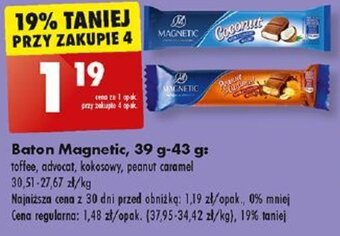 Biedronka Baton Magnetic 39 g-43 g oferta