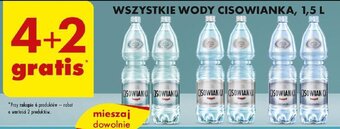 Biedronka WSZYSTKIE WODY CISOWIANKA 1,5 L oferta