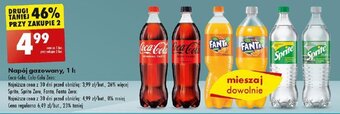 Biedronka Napój gazowany 1l oferta