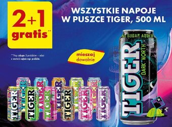Biedronka WSZYSTKIE NAPOJE W PUSZCE TIGER 500 ML oferta
