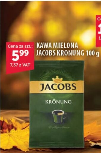 Eurocash Kawa mielona jacobs kronung 100g oferta