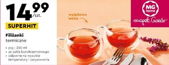 Biedronka Filiżanki termiczne MG home oferta