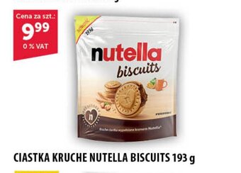 Eurocash CIASTKA KRUCHE NUTELLA BISCUITS 193 g oferta