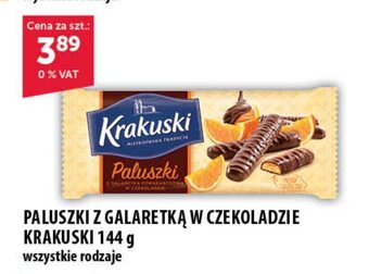 Eurocash PALUSZKI Z GALARETKĄ W CZEKOLADZIE KRAKUSKI 144 g oferta