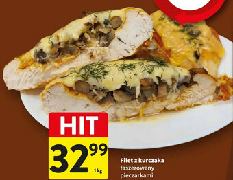 Intermarche Filet z kurczaka faszerowany pieczarkami 1kg oferta