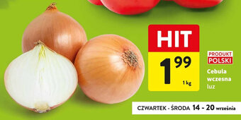 Intermarche Cebula wczesna luz 1kg oferta