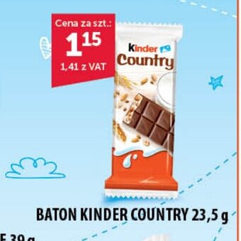 Eurocash BATON KINDER COUNTRY 23,5 g oferta