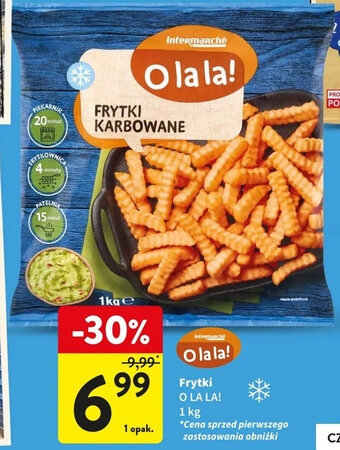 Intermarche Frytki O LA LA! 1 kg oferta