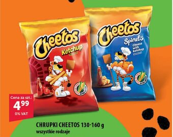 Eurocash CHRUPKI CHEETOS 130-160 g oferta