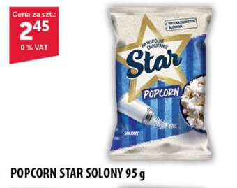 Eurocash POPCORN STAR SOLONY 95 g oferta