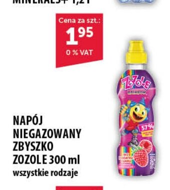 Eurocash NAPÓJ NIEGAZOWANY ZBYSZKO ZOZOLE 300 ml oferta