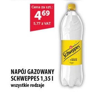 Eurocash NAPÓJ GAZOWANY SCHWEPPES 1,35l oferta