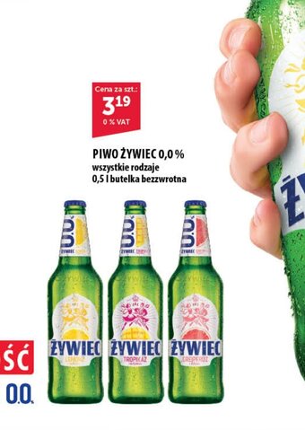 Eurocash PIWO ŻYWIEC 0,0% 0,5l oferta