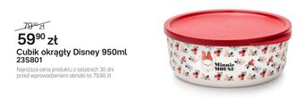 Tupperware Cubik okrągły Disney 950ml oferta