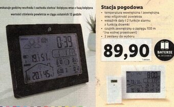 Lidl Stacja pogodowa oferta