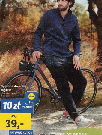 Lidl Spodnie dresowe męskie oferta
