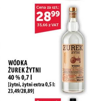 Eurocash WÓDKA ŻUREK ŻYTNI 0,7l oferta