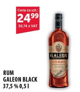 Eurocash RUM GALEON BLACK 0,5l oferta