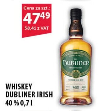 Eurocash WHISKEY DUBLINER IRISH 0,7l oferta