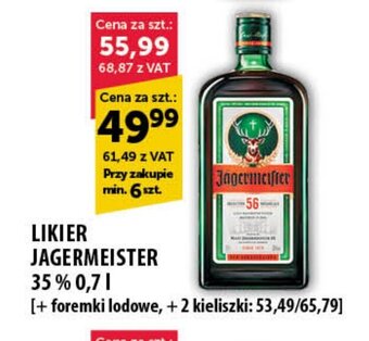 Eurocash LIKIER JAGERMEISTER 0,7l oferta