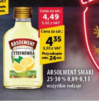 Eurocash ABSOLWENT SMAKI 0,09 0.1l oferta